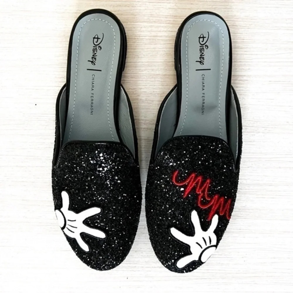 Minnie Mouse Glove Mules by Chiara Ferragni